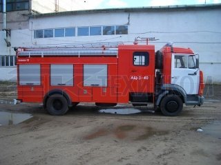 Автоцистерна пожарная АЦ-3-40 (4308) сдвоенная кабина | Фото 2