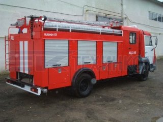 Автоцистерна пожарная АЦ-3-40 (4308) сдвоенная кабина | Фото 7
