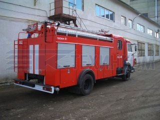 Автоцистерна пожарная АЦ-3-40 (4308) сдвоенная кабина | Фото 12
