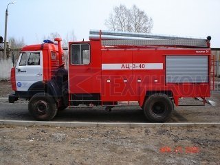 Автоцистерна пожарная АЦ-3-40 на шасси КАМАЗ 43253 объемом 3000 литров ПСЦ ТЕХИНКОМ фото 4