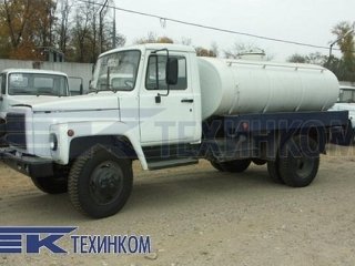 Автоцистерна молоковоз АЦ-4.2 на шасси ГАЗ 3309