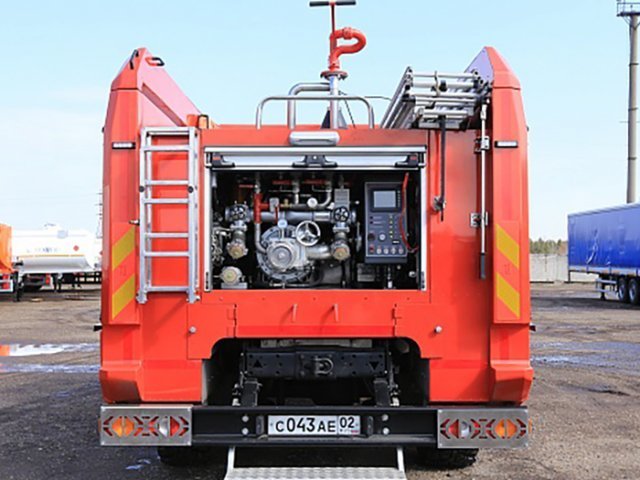 Автоцистерна пожарная АЦ-3,0-40 на шасси КАМАЗ 43502 объемом 3000 литров ПСЦ ТЕХИНКОМ фото 2