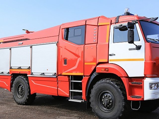 Автоцистерна пожарная АЦ-3,0-40 на шасси КАМАЗ 43502 объемом 3000 литров ПСЦ ТЕХИНКОМ