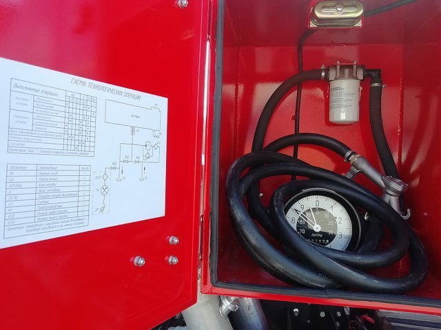 Автотопливозаправщик АТЗ-17 на шасси КАМАЗ-65111 объемом 17 кубов ЧМЗ фото 4