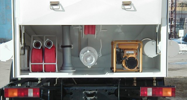 Автоцистерна для воды БЦМ-71 на шасси КАМАЗ объемом 15 кубов фото 4