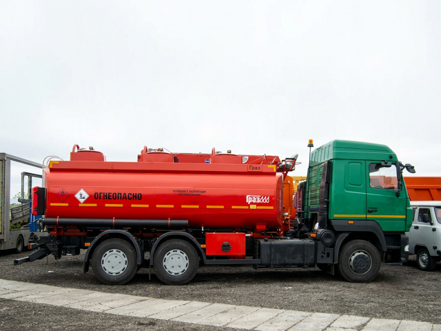 Автотопливозаправщик АТЗ-17 мод. 56216-010-D на шасси МАЗ-6312В9 объемом 17 кубов ГрАз фото 5