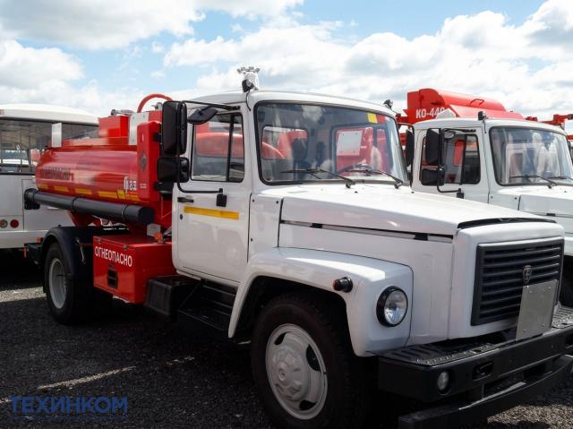 Автотопливозаправщик АТЗ-4,9 мод.36135-011 на шасcи ГАЗ-3309 объемом 4,9 кубов ГрАз