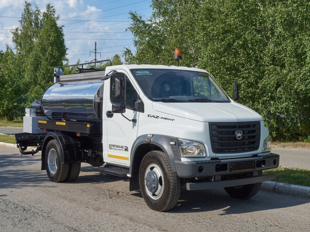 Автогудронатор АС-C41R объемом 5 кубов на шасси ГАЗ-С41RB3 ВЕБИНАР