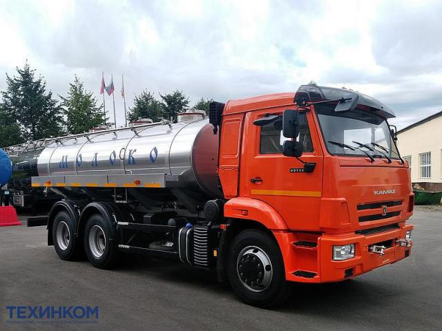 Автоцистерна молоковоз ЯДИШ-ВМ-10.5 / КАМАЗ-65115- автоцистерна вместимостью 10500 литров на шасси КАМАЗ-65115 ООО «Вологодские машины»