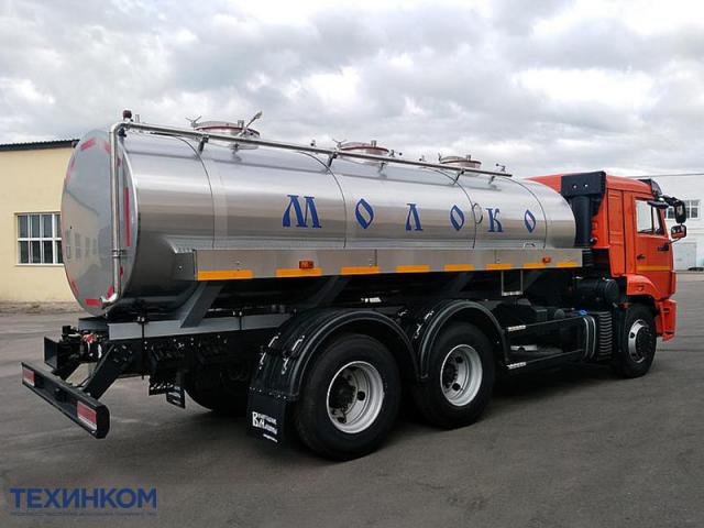 Автоцистерна молоковоз ЯДИШ-ВМ-10.5 / КАМАЗ-65115- автоцистерна вместимостью 10500 литров на шасси КАМАЗ-65115 ООО «Вологодские машины» фото 2