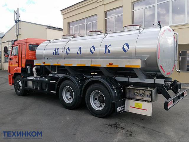 Автоцистерна молоковоз ЯДИШ-ВМ-10.5 / КАМАЗ-65115- автоцистерна вместимостью 10500 литров на шасси КАМАЗ-65115 ООО «Вологодские машины» фото 3