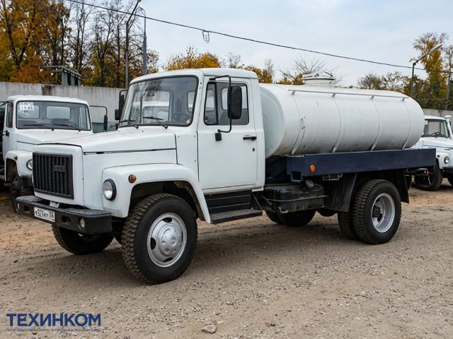 Автоцистерна молоковоз АЦ-4.2 на шасси ГАЗ 3309
