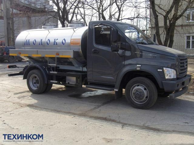 Автоцистерна молоковоз ЯДИШ-ВМ-4.2 на шасси ГАЗ-C41R13 ООО «Вологодские машины»
