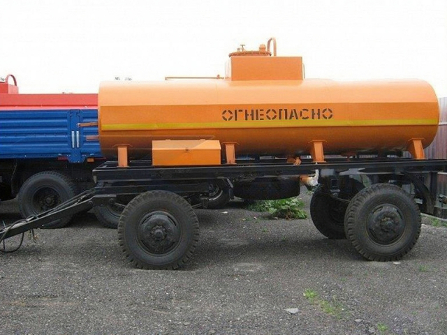 Бензовоз прицеп-цистерна ПЦ-6 (мод. 8656-10) фото 2