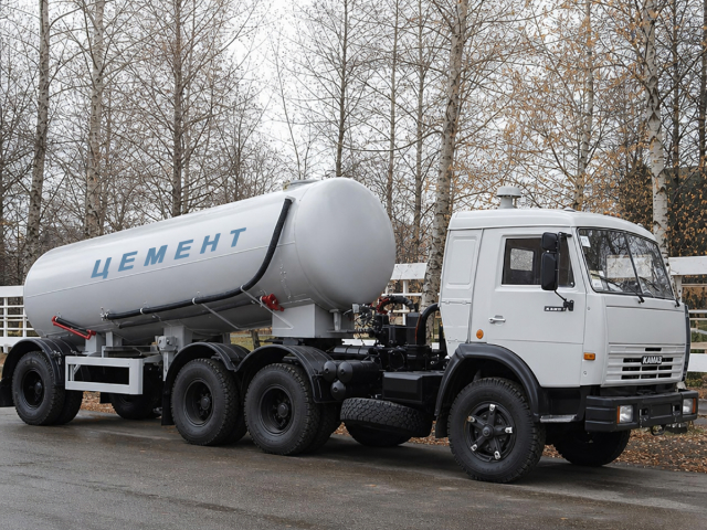 Цементовоз полуприцеп-цистерна Бецема ТЦ-15 фото 2