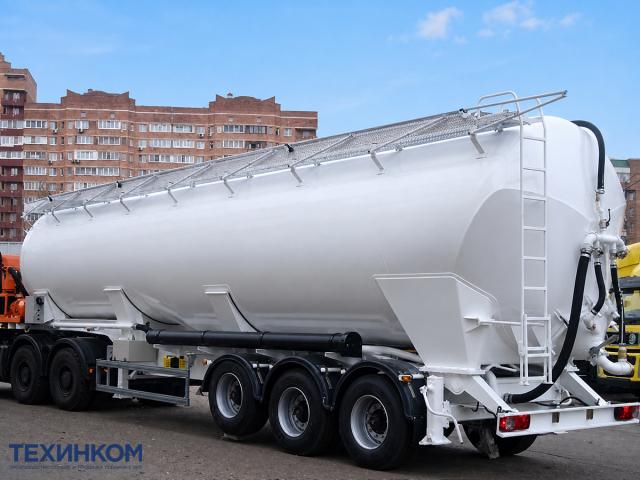 Цементовоз полуприцеп-цистерна Бецема БЦМ-55.1AL объемом 53 куба