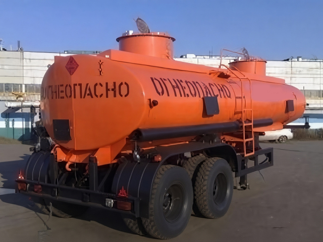 Бензовоз полуприцеп-цистерна ППЦ-96741-10 объемом 16,6 кубов