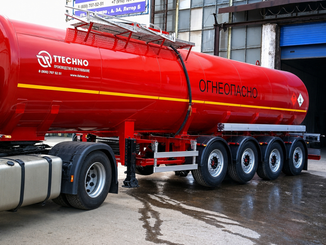 Полуприцеп-нефтевоз ППЦ-32 мод.914923 объемом 32 куба ТТехно