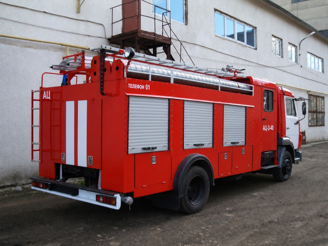 Автоцистерна пожарная АЦ-3-40 на шасси КАМАЗ 4308 сдвоенная кабина объемом 3000 литров ПСЦ ТЕХИНКОМ фото 4