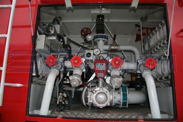 Автоцистерна пожарная АЦ-5-40 на шасси КАМАЗ 43118 объемом 5000 литров ПСЦ ТЕХИНКОМ фото 5