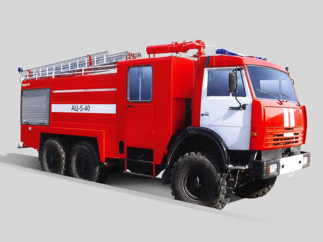 Автоцистерна пожарная АЦ-5-40 на шасси КАМАЗ 5350 объемом 5000 литров ПСЦ ТЕХИНКОМ