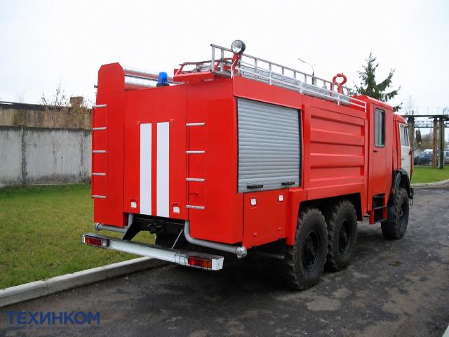 Автоцистерна пожарная АЦ-7-40 на шасси КАМАЗ 43118 фото 2