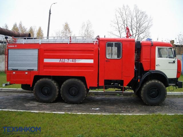 Автоцистерна пожарная АЦ-7-40 на шасси КАМАЗ 43118 фото 3