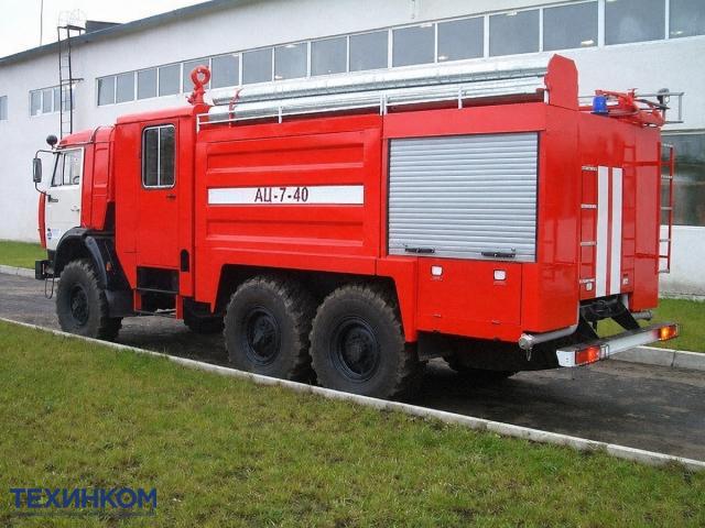 Автоцистерна пожарная АЦ-7-40 на шасси КАМАЗ 43118 фото 6