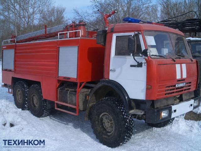 Автомобиль пенного тушения АПТ-7-40 на шасси КАМАЗ-43118