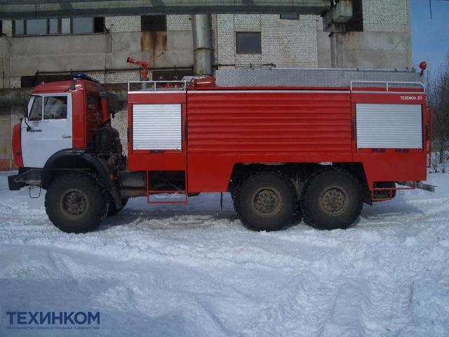 Автомобиль пенного тушения АПТ-7-40 на шасси КАМАЗ-43118 фото 2