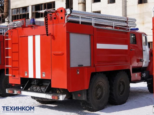 Автоцистерна пожарная АЦ-6-40 на шасси УРАЛ 4320 фото 4