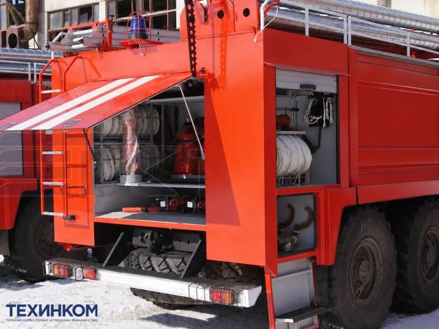 Автоцистерна пожарная АЦ-6-40 на шасси УРАЛ 4320 фото 5
